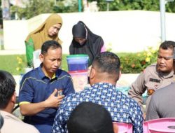 Wakapolres Siak Pimpin Giat Jumat Curhat di Kecamatan Bungaraya.